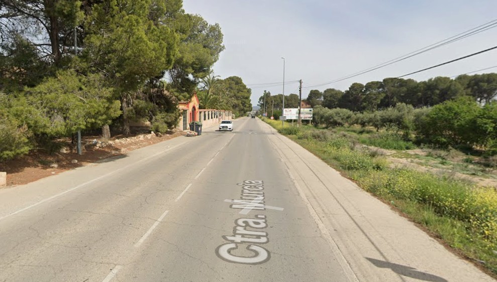 Carretera de Murcia, en Hellín.