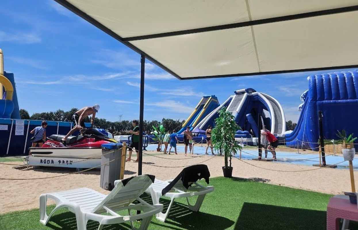 Agua park Toledo, en El Casar de Escalona. Foto. Agua Park Toledo.