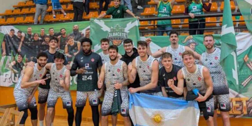 Jugadores del Albacete Basket.
