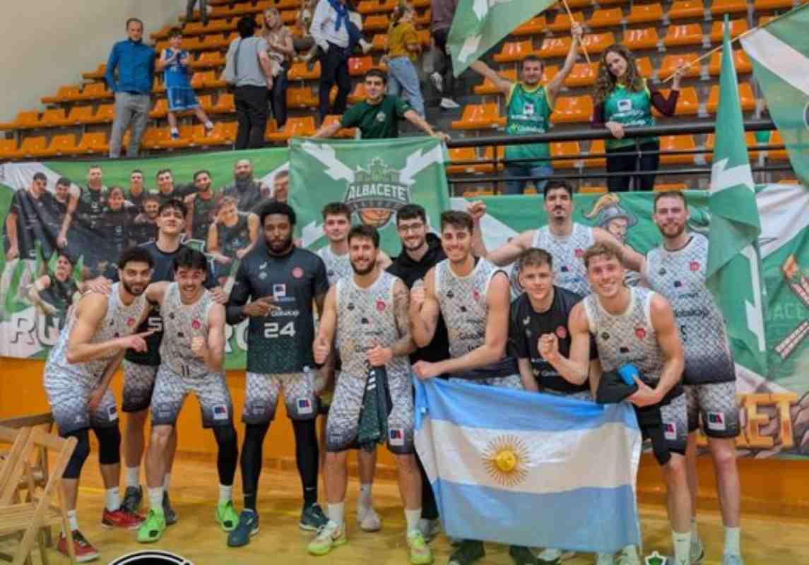 Jugadores del Albacete Basket.
