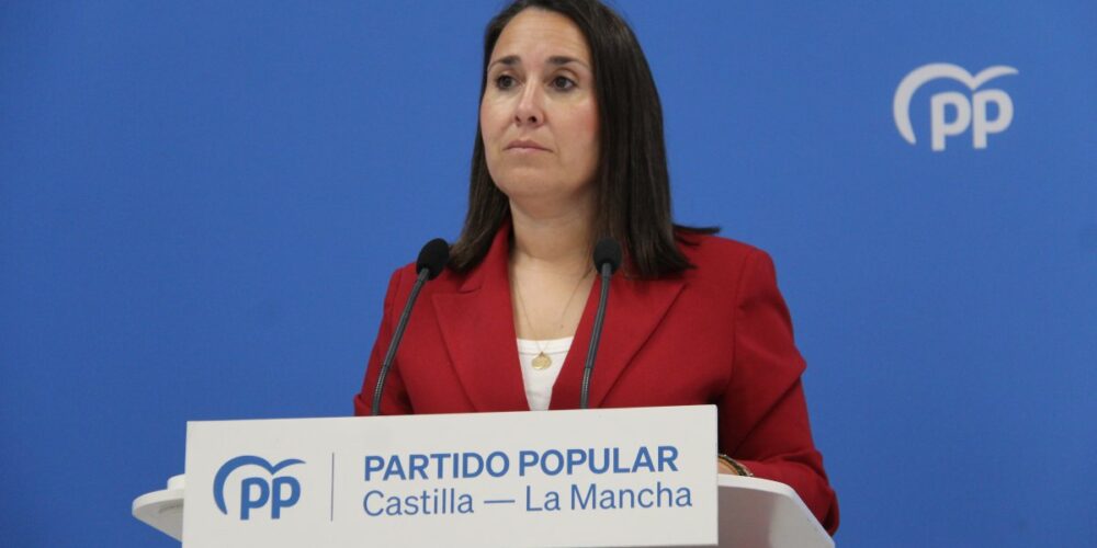 La portavoz del Partido Popular de Castilla-La Mancha, Alejandra Hernández.