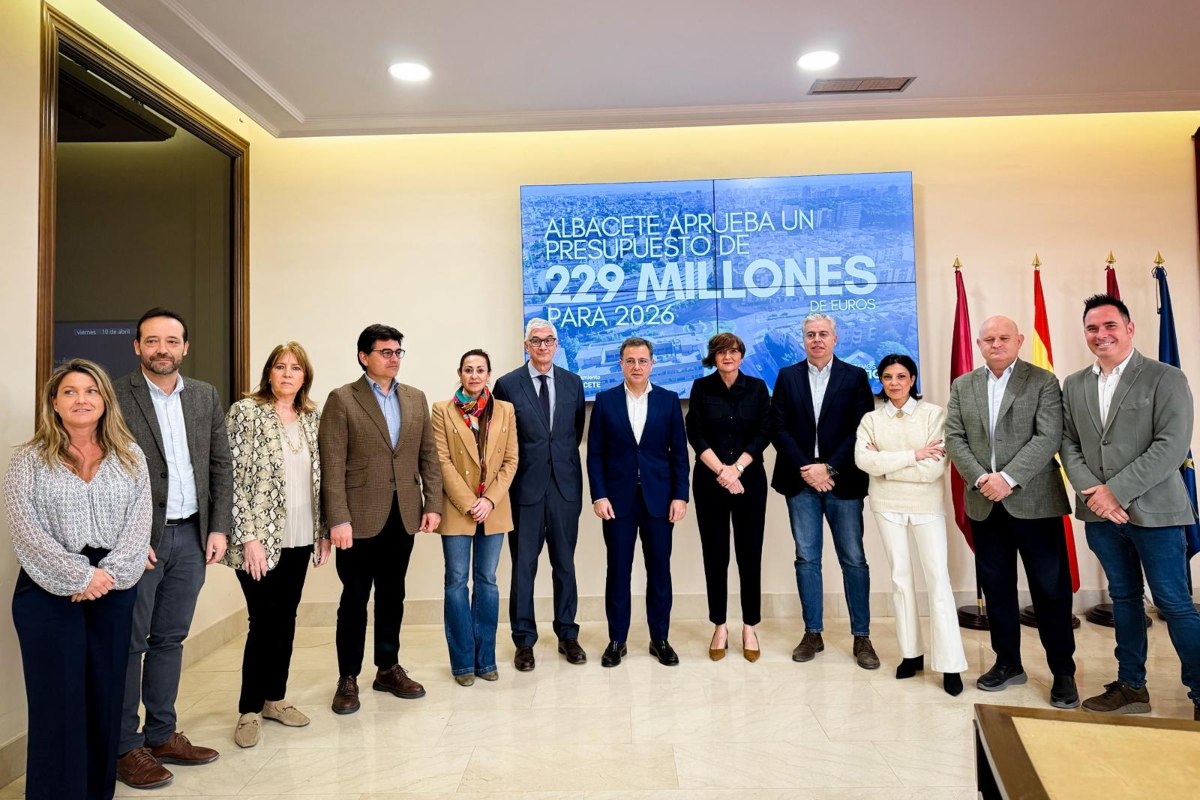 Foto de archivo de la presentación de los Presupuestos 2026 del Ayuntamiento de Albacete