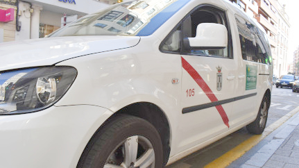 Imagen de un taxi. Foto: Ayuntamiento de Albacete