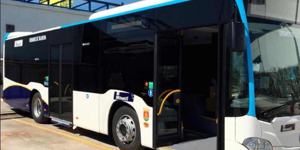 Uno de los autobuses urbanos de Talavera. Foto-Monbus.