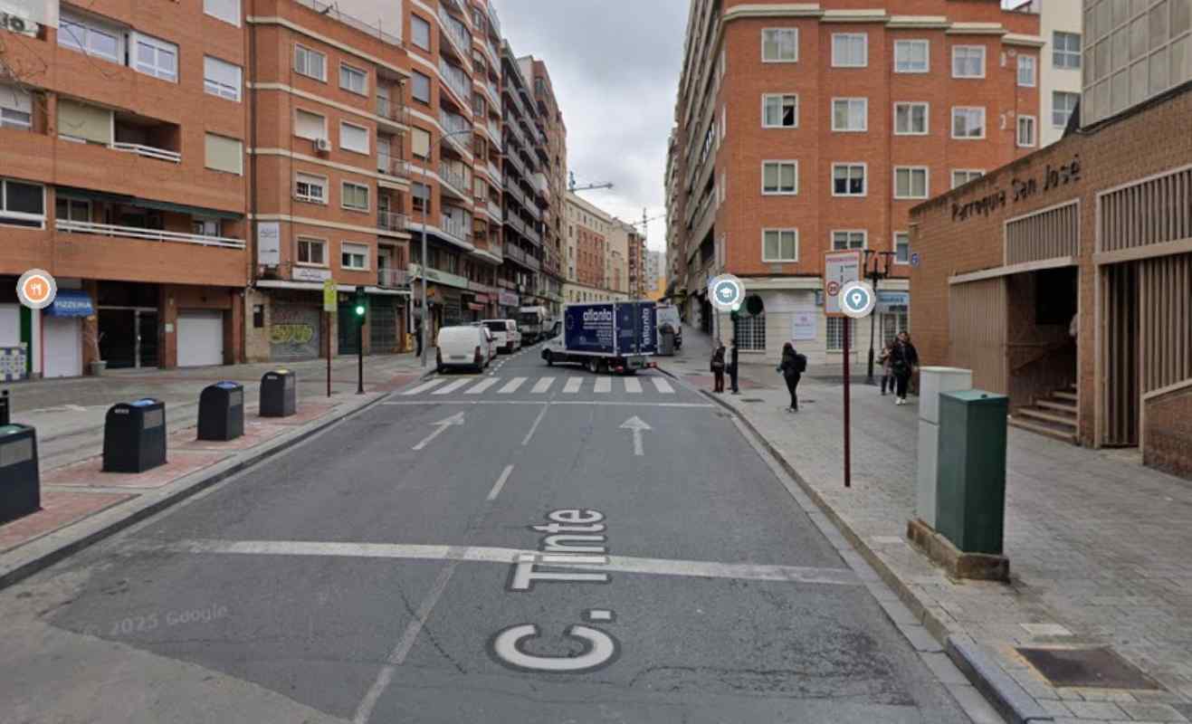 Calle Tinte de Albacete.