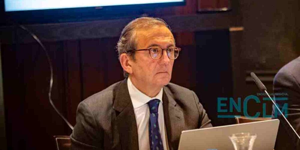 El director territorial centro BBVA, Juan Carlos Hidalgo. Foto: Rebeca Arango.