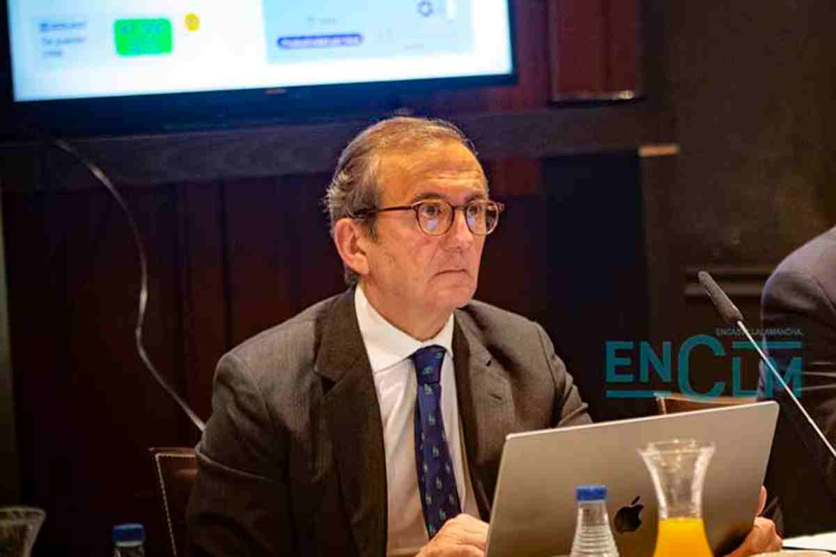 El director territorial centro BBVA, Juan Carlos Hidalgo. Foto: Rebeca Arango.