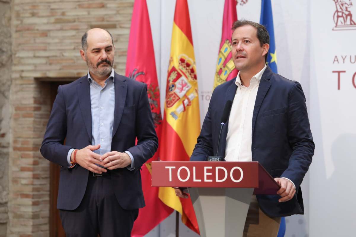 El alcalde de Toledo, Carlos Velázquez.