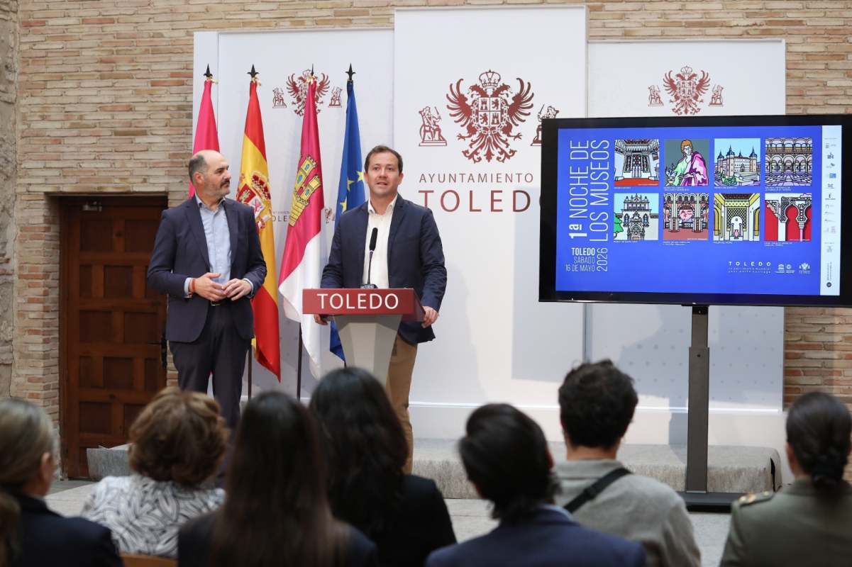 El alcalde de Toledo, Carlos Velázquez.
