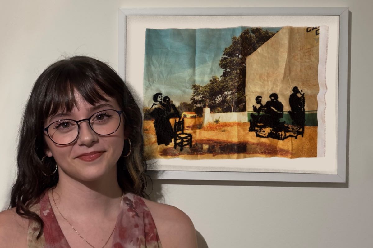 La artista Carmen Escudero