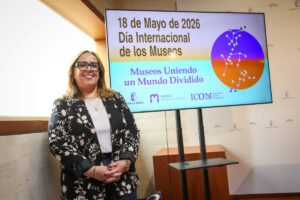 La viceconsejera de Cultura y Deportes, Carmen Teresa Olmedo.