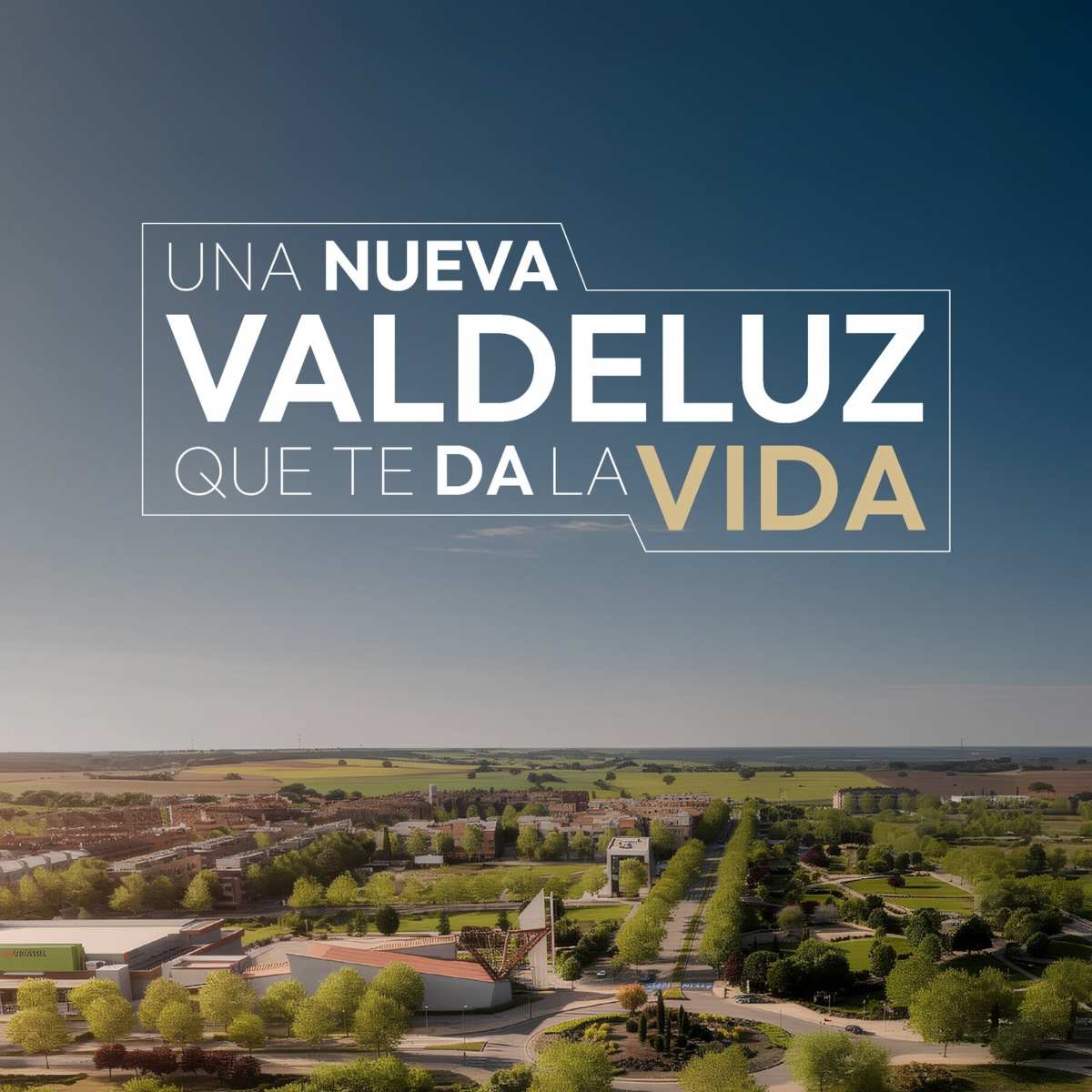 Cartel Nueva Valdeluz