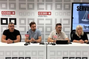 Rueda de prensa de CCOO.