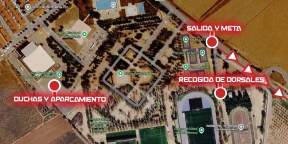 Detalle del recorrido de la prueba.