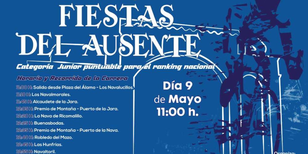 Cartel parcial del Trofeo Fiestas del Ausente.