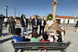 Visita del delegado de la Junta en Toledo a Cardiel