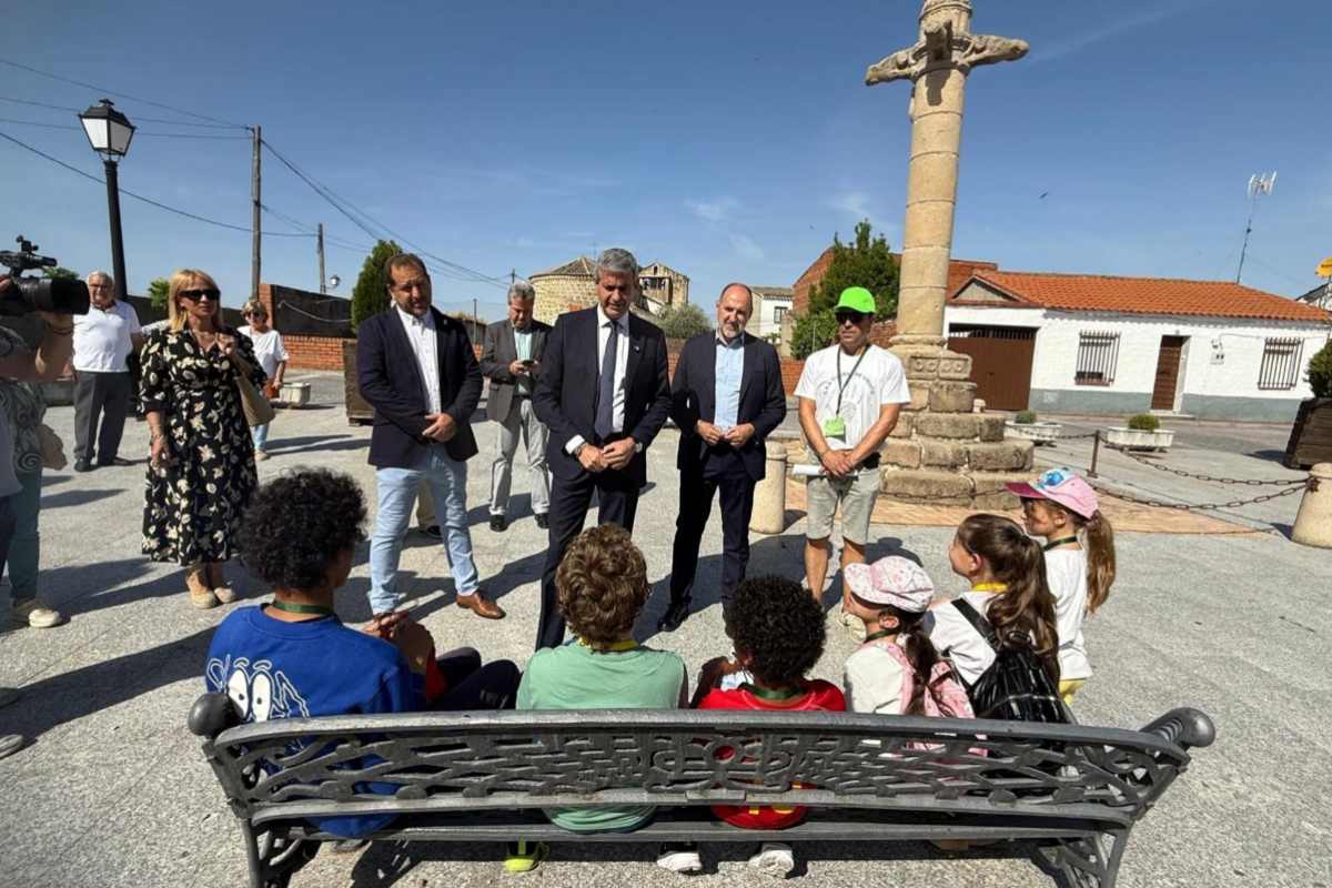 Visita del delegado de la Junta en Toledo a Cardiel