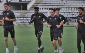 Entrenamiento del Conquense. Foto: EP.