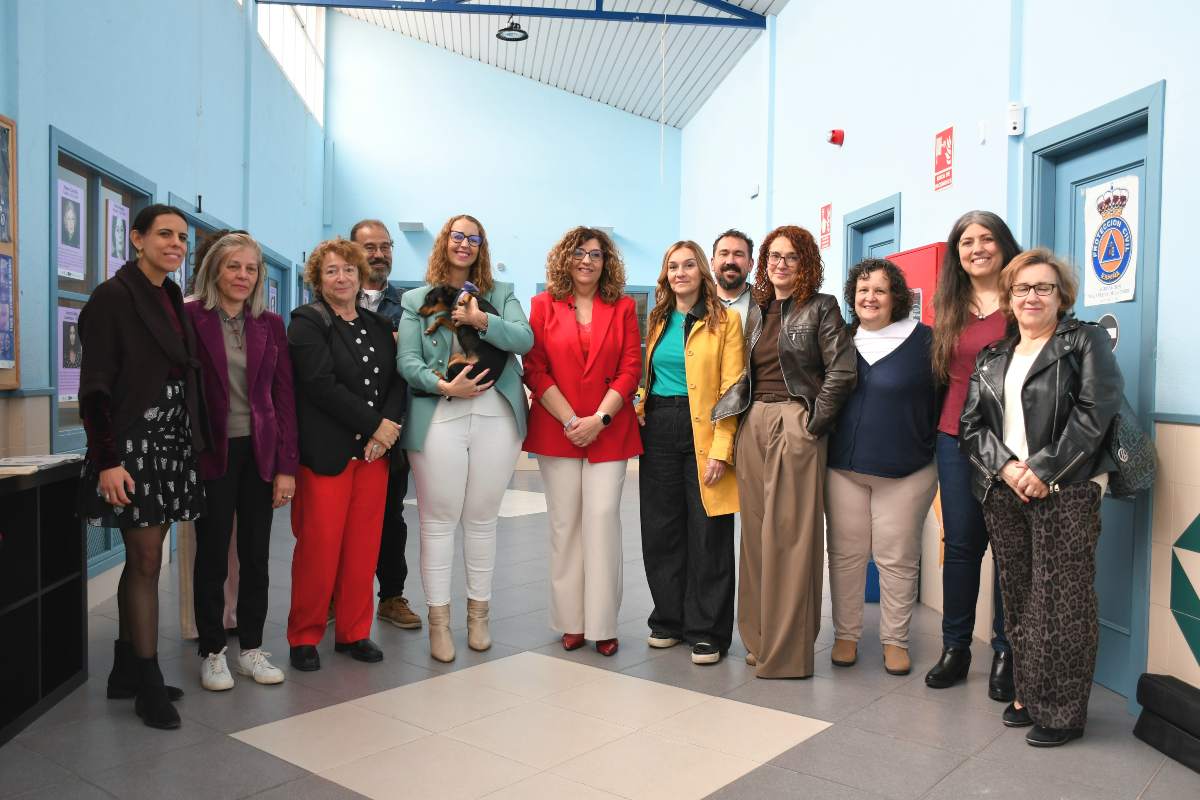 Visita consejera Villanueva de la Torre