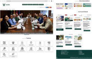 La nueva web de la Diputación de Toledo.