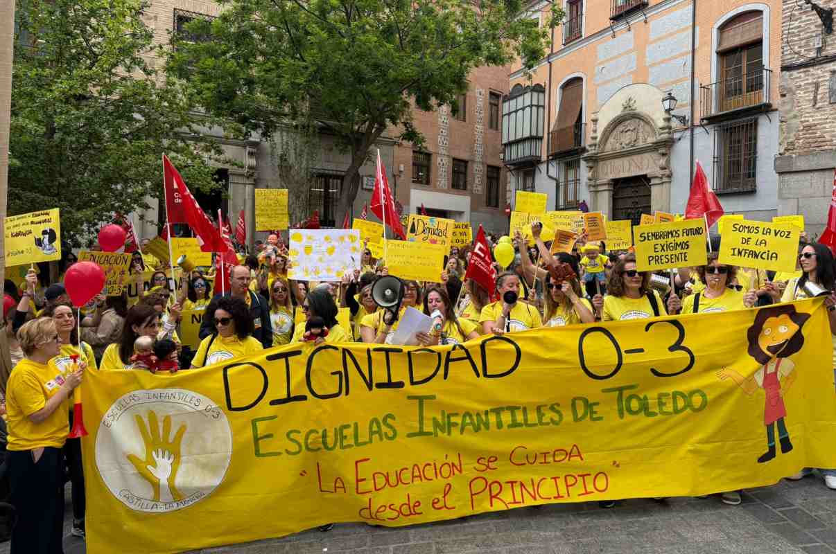 Manifestación en Toledo.