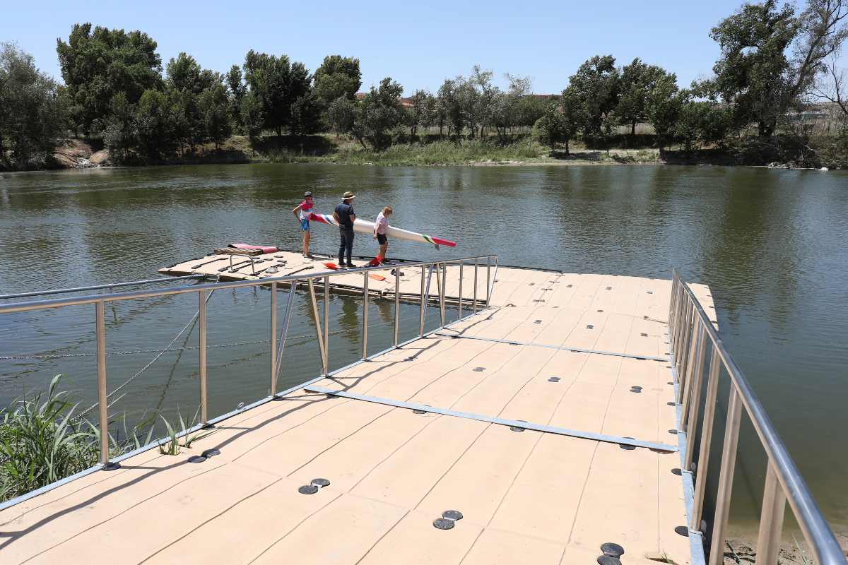 Nuevo embarcadero en Toledo.