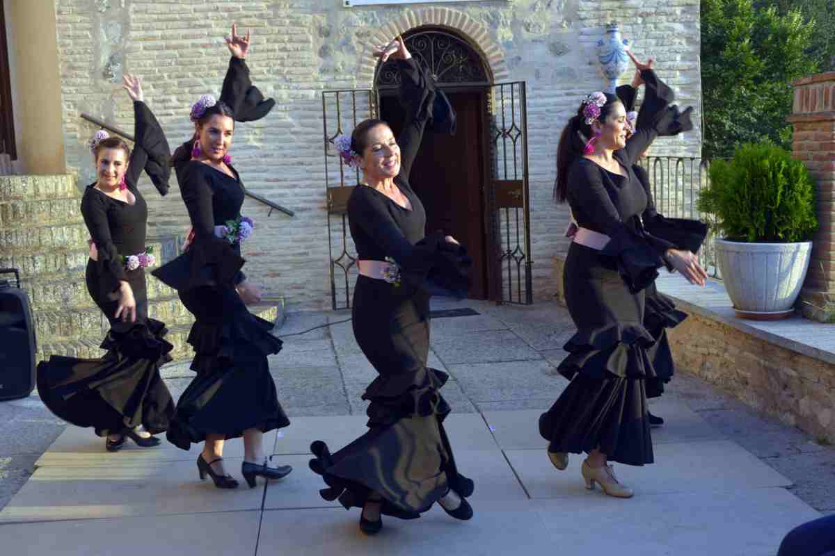 Flamenco en la ermita de Nuestra Señora del Valle.