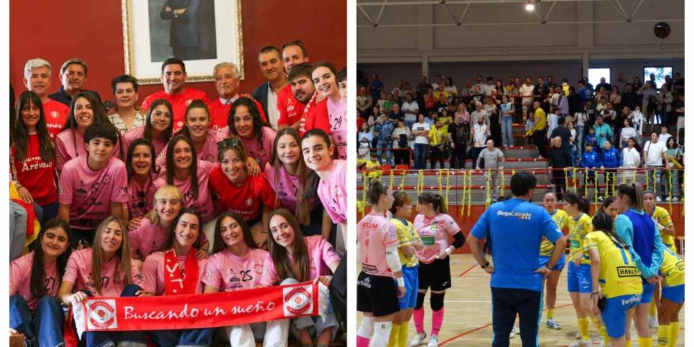 Almagro FSF (izquierda) y Salesianos Puertollano.