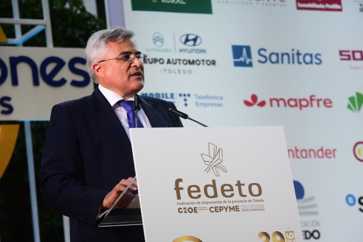 El presidente de Fedeto, presidente, Javier de Antonio Arribas. Imagen: Rebeca Arango.