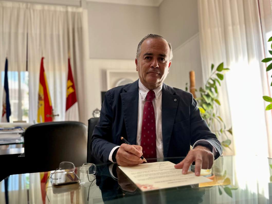 El alcalde de Talavera de la Reina, José Julián Gregorio