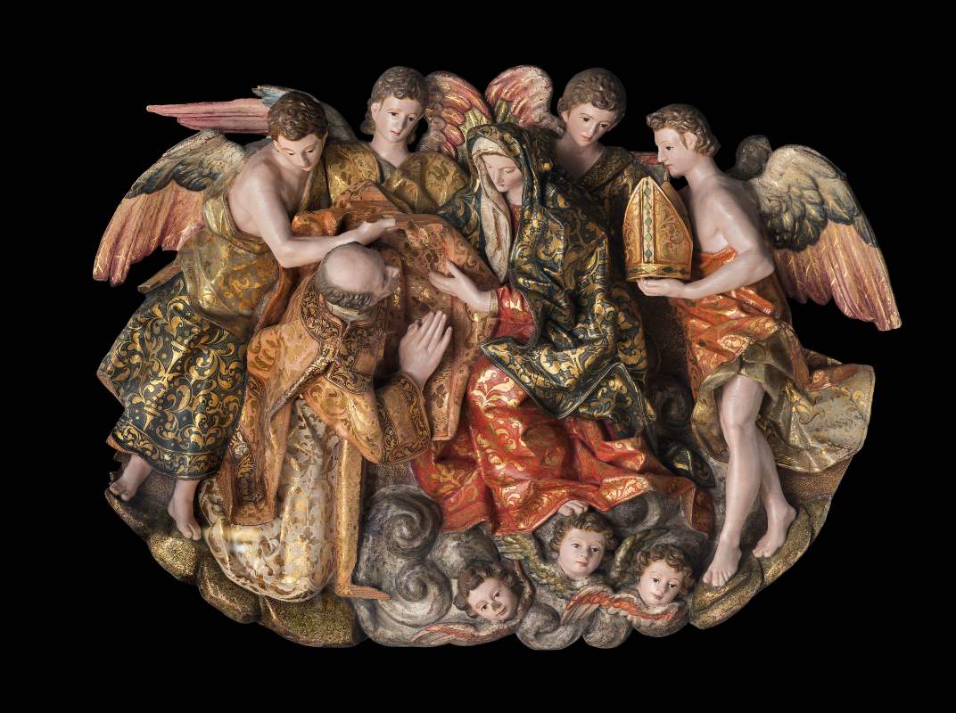 La imposición de la casulla a San Ildefonso, de El Greco. © Fundación Impulsa Castilla-La Mancha