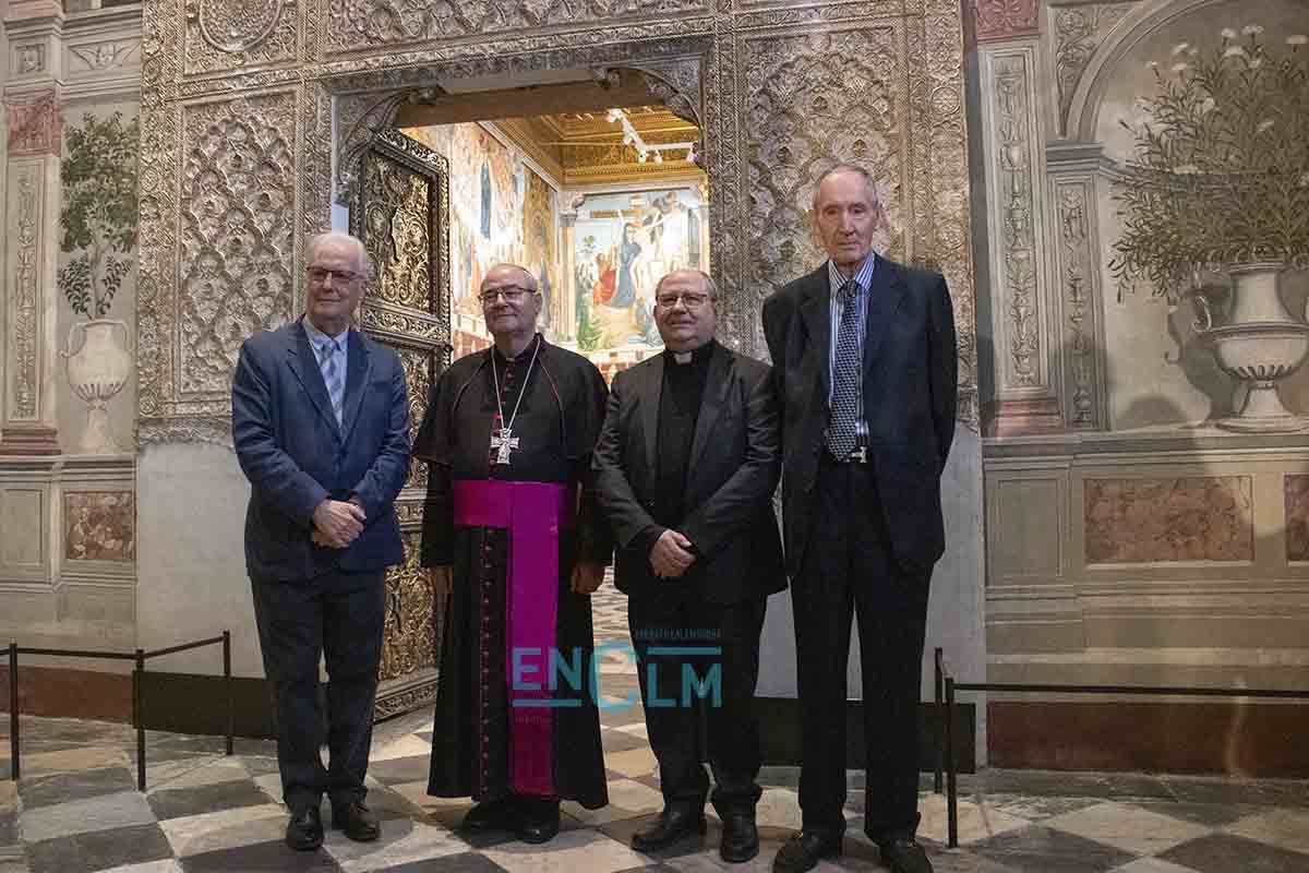 Visita a la antesala capitular de la catedral de Toledo. Foto: ENCLM/Sara Trevejo