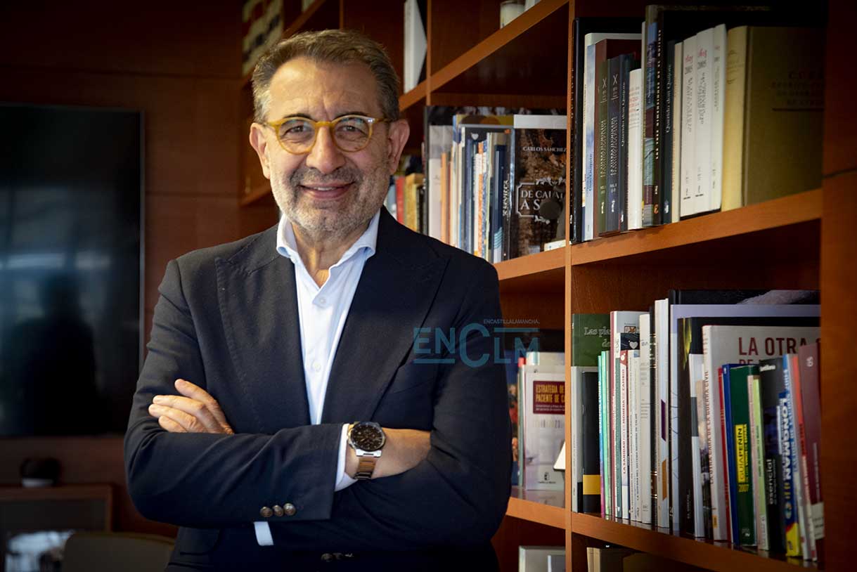 Jesús Fernández Sanz, consejero de Sanidad de Castilla-La Mancha. Foto: Rebeca Arango.