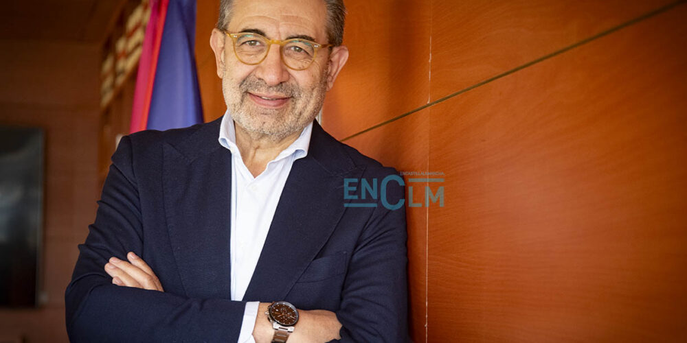 Jesús Fernández Sanz, consejero de Sanidad de Castilla-La Mancha. Foto: Rebeca Arango.