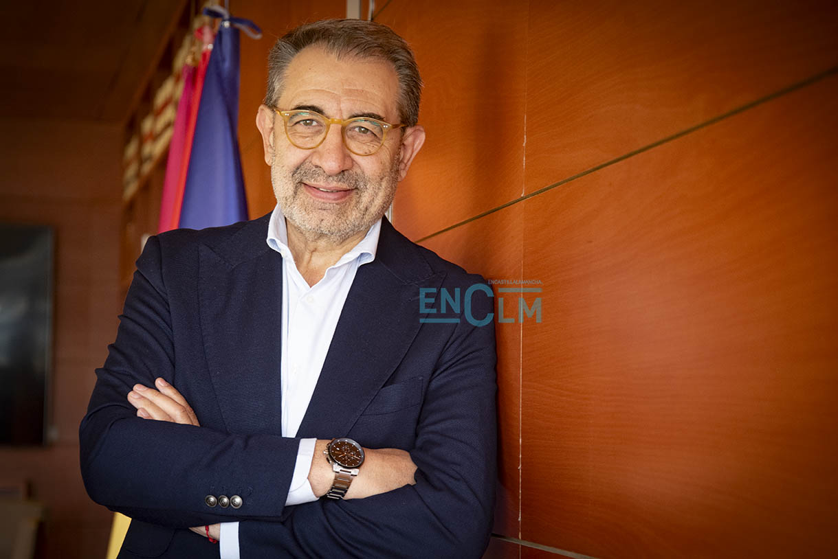 Jesús Fernández Sanz, consejero de Sanidad de Castilla-La Mancha. Foto: Rebeca Arango.