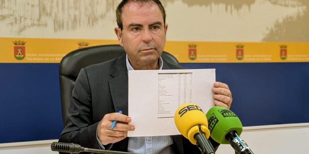 El portavoz del PSOE de Talavera, José Gutiérrez