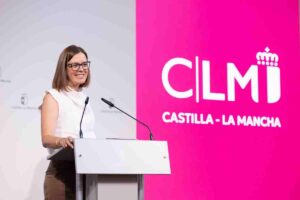 La consejera portavoz del Gobierno de Castilla-La Mancha, Esther Padilla.
