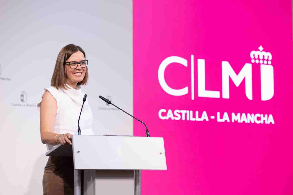 La consejera portavoz del Gobierno de Castilla-La Mancha, Esther Padilla.
