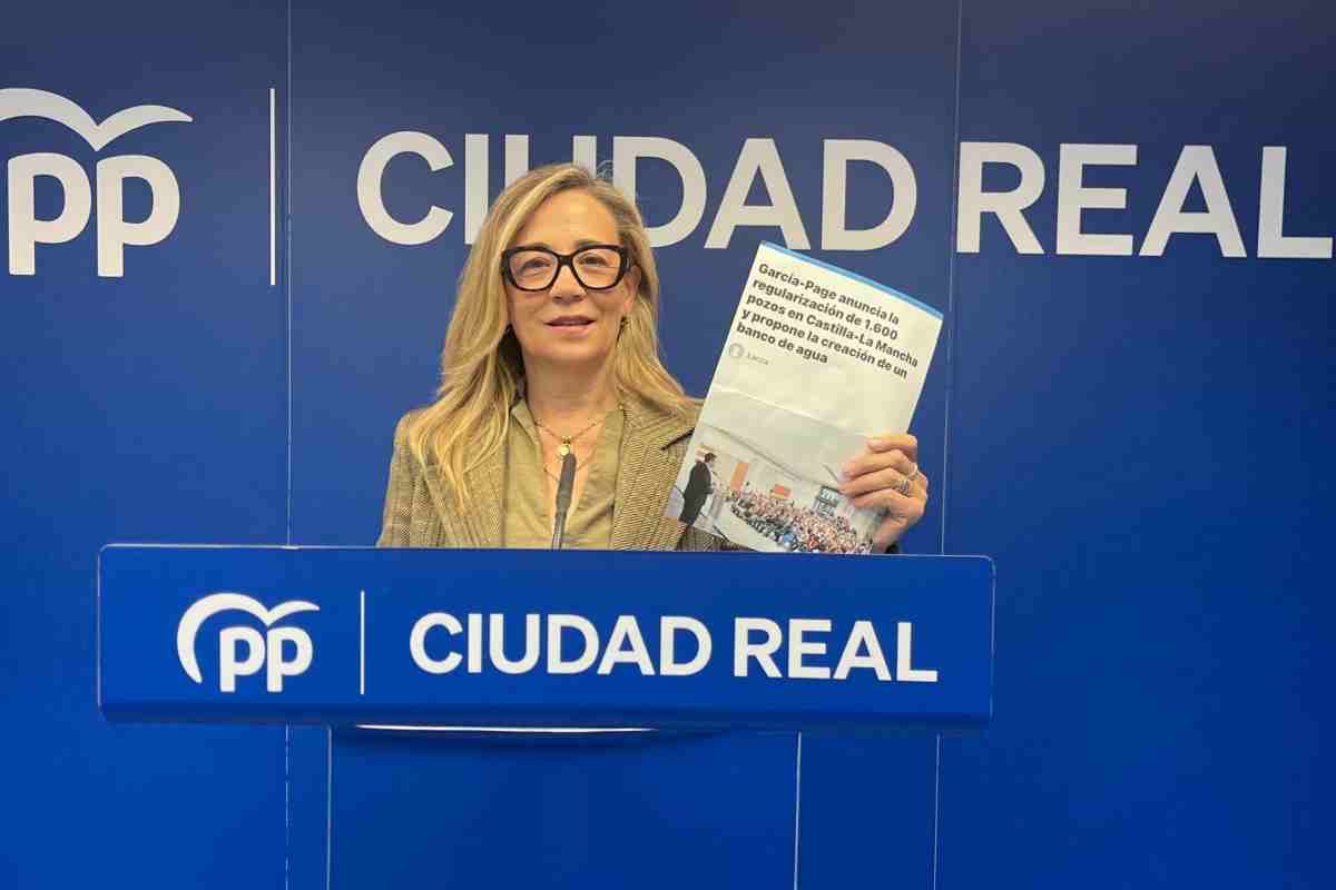 La diputada regional del Partido Popular de Castilla-La Mancha, Lola Merino.