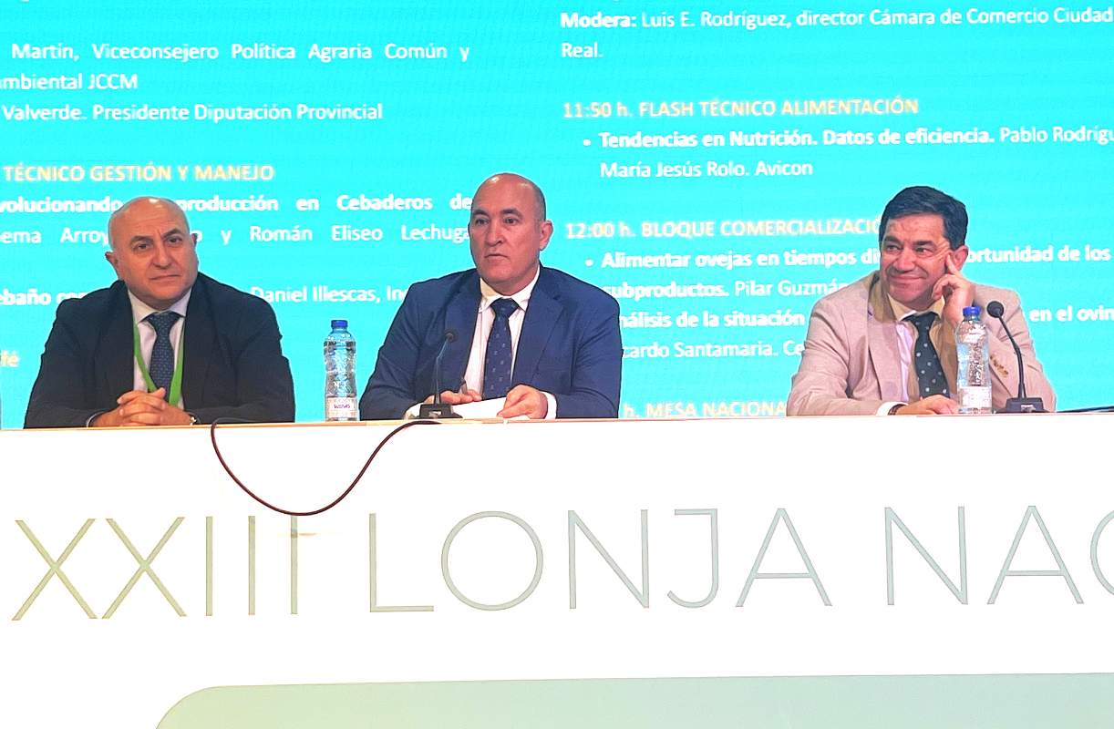Martín Aparicio asistió a la XXIII Lonja Nacional de Ovino.