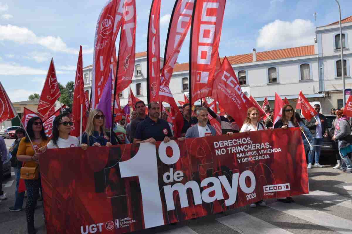 El Primero de Mayo, en Cuenca.