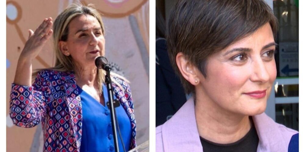 Las ministras Milagros Tolón e Isabel Rodríguez