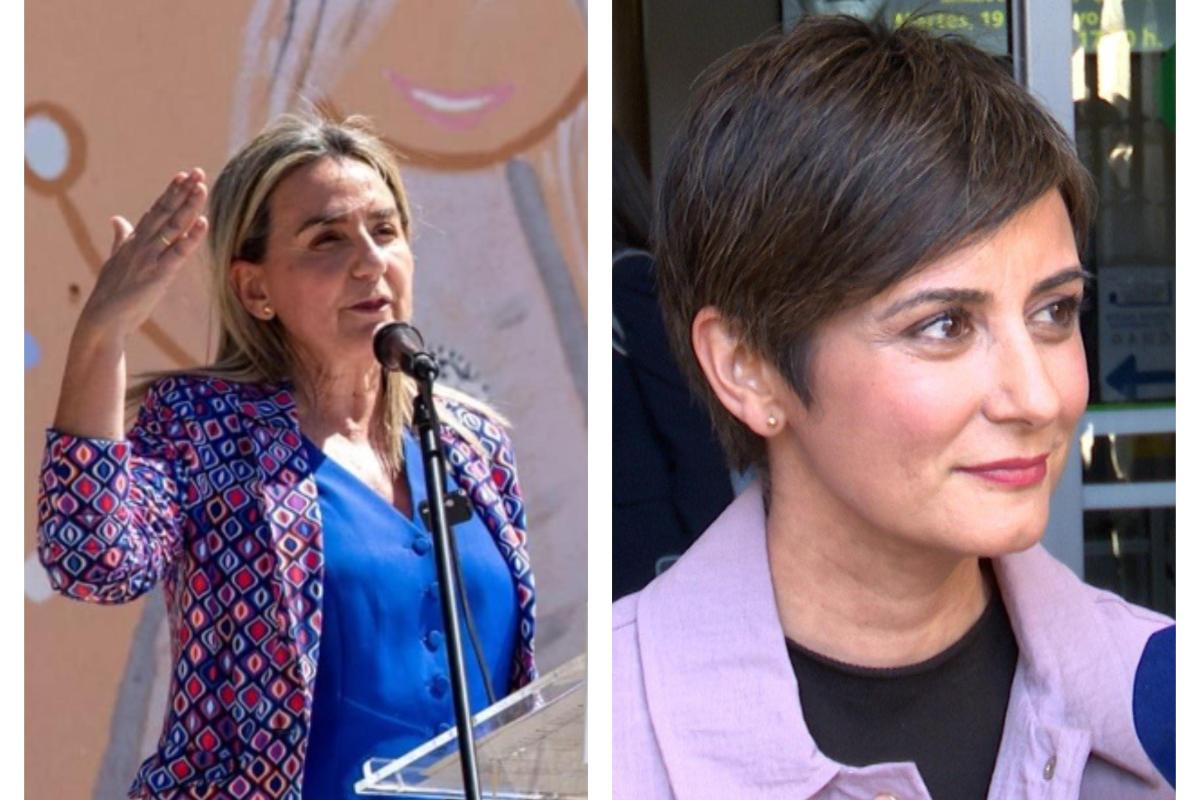 Las ministras Milagros Tolón e Isabel Rodríguez