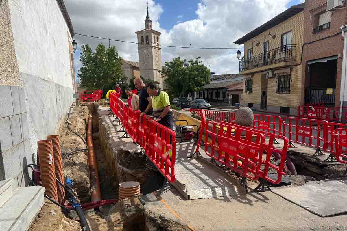 Obras de importancia en Olías del Rey.
