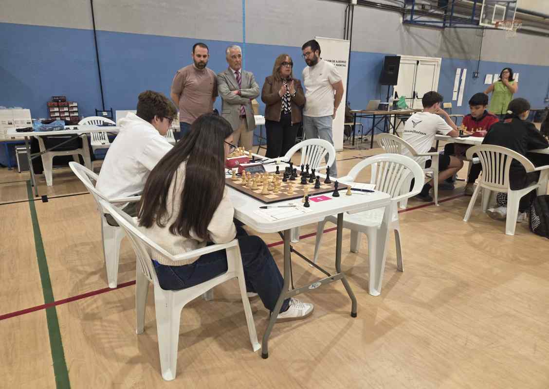 Carmen Teresa Olmedo asistió al Campeonato Autonómico de Ajedrez.