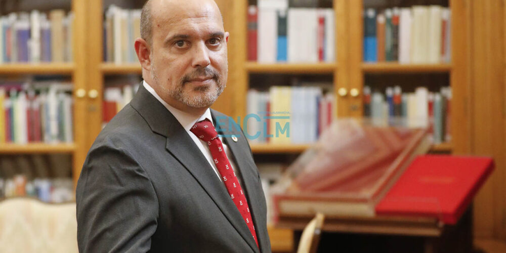 Pablo Bellido, presidente de las Cortes de Castilla-La Mancha. Foto: Carmen Toldos.