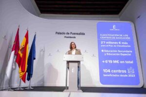 La consejera portavoz del Gobierno de Castilla-La Mancha, Esther Padilla.