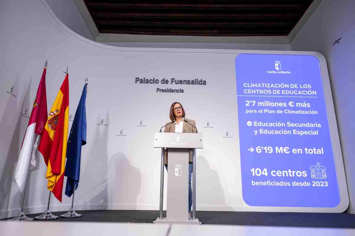 La consejera portavoz del Gobierno de Castilla-La Mancha, Esther Padilla.