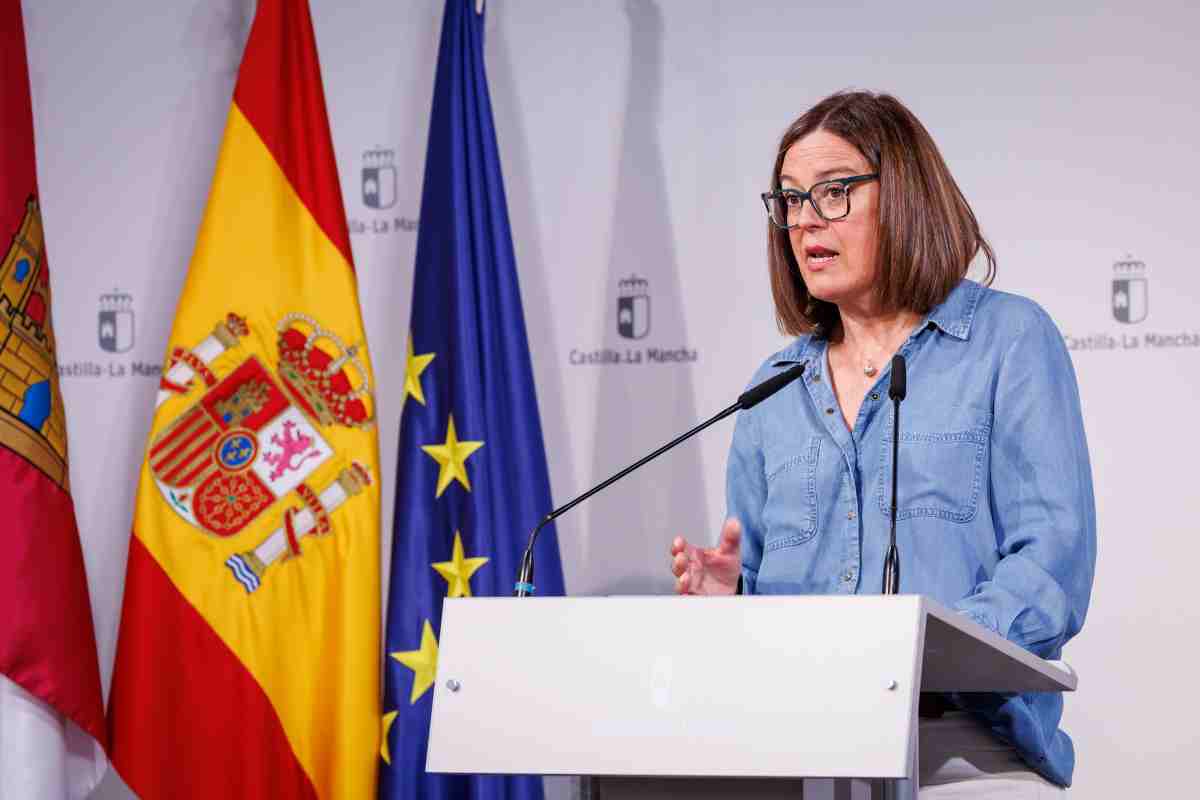 La consejera portavoz del Gobierno de Castilla-La Mancha, Esther Padilla.