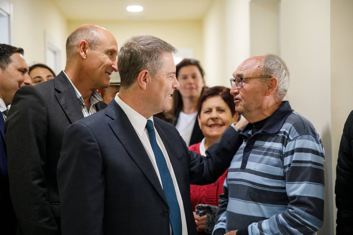 El presidente de Castilla-La Mancha, Emiliano García-Page.